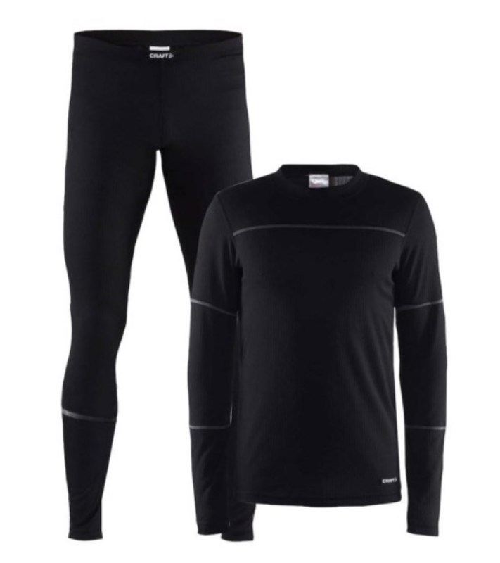 Set CRAFT Baselayer - 1905332-999985 černá/šedá