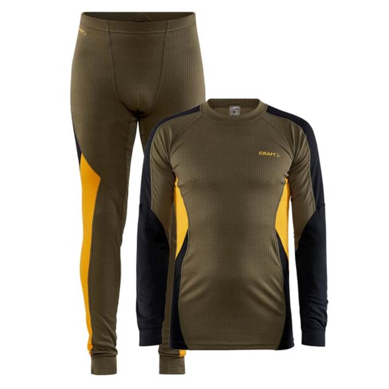 Set CRAFT CORE Dry Baselayer 1909707-648560 - tmavě zelená