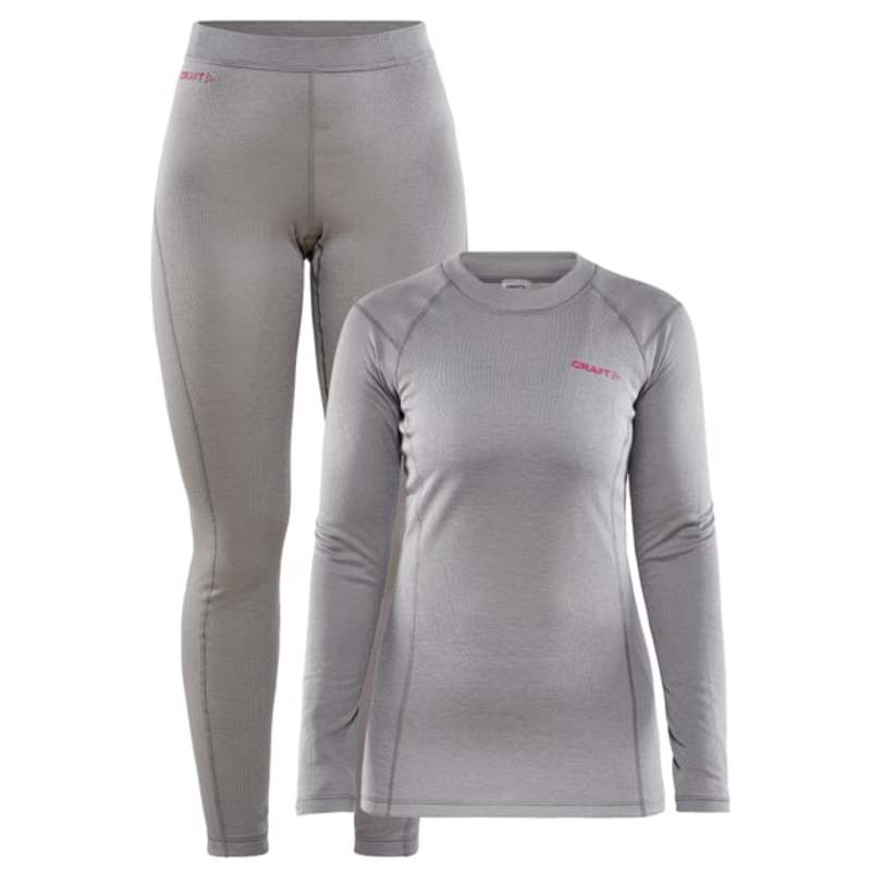 Set CRAFT CORE Warm Baselayer 1909708-935000 - šedá
