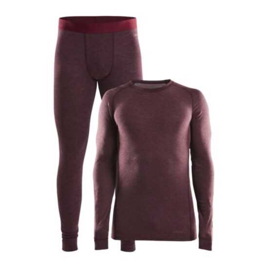 Set CRAFT Merinno 180 1907888-488200 - fialová