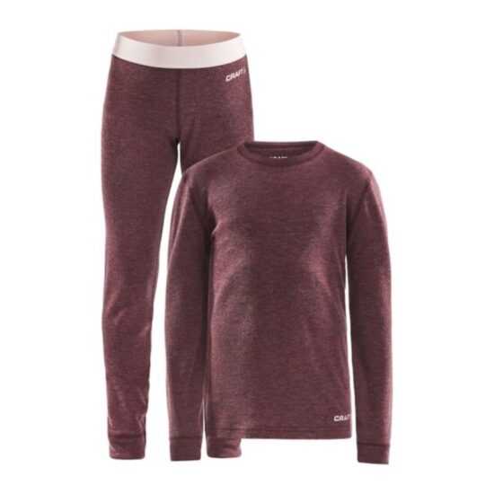 Set CRAFT Merino 180 JR 1907878-488200 fialová
