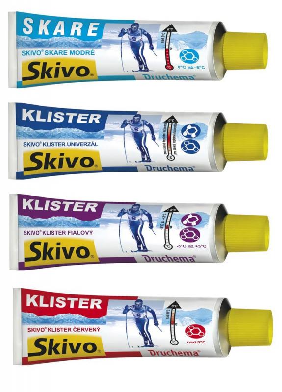 Skivo klister fialový 50g - universal