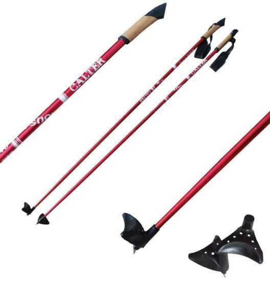 Sulov Calter X-SNOW červené běžecké hole - 130cm