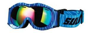 Sulov Monty modré dětské lyžařské brýle - Oranžové + REVO červená
