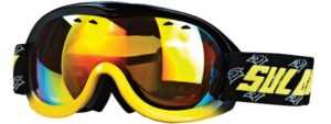 Sulov Passo 2 žluto/černé juniorské lyžařské brýle - Kouřový + REVO zelená