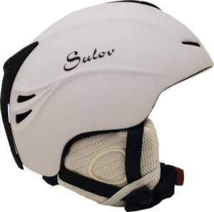 Sulov Shine bílá lyžařská helma - L (59-60cm)