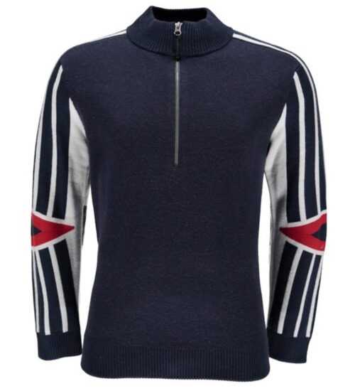 Svetr Spyder Men`s Rad Pad Vintage Half Zip 417112-402