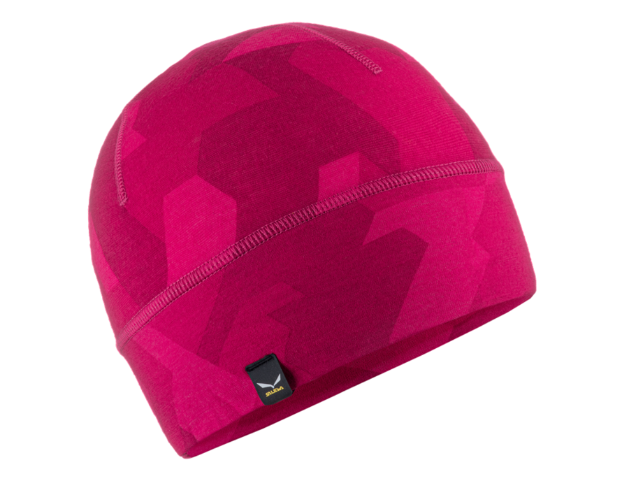Zimní čepice Salewa Cristallo Beanie rhodo camou 28169-6319