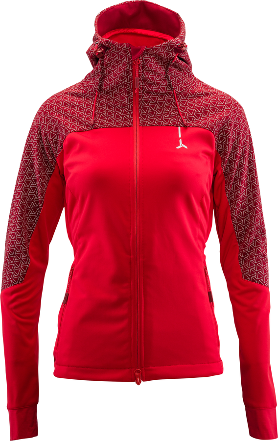 Dámská softshellová bunda Silvini Lano WJ1304 red
