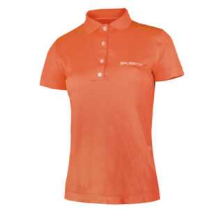 Dámské thermo tričko Brubeck PRESTIGE s límečkem  oranžová  S