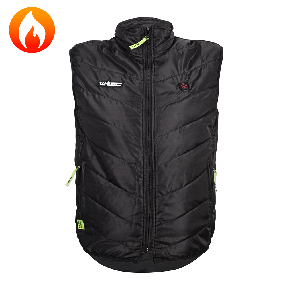 Pánská vyhřívaná vesta W-TEC HEAThim  černá  S