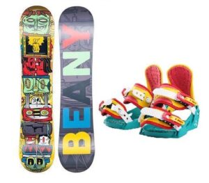 Beany Coco dětský snowboard + Beany Junior vázání - 110 cm + S - EU 32-37 (200-235mm)