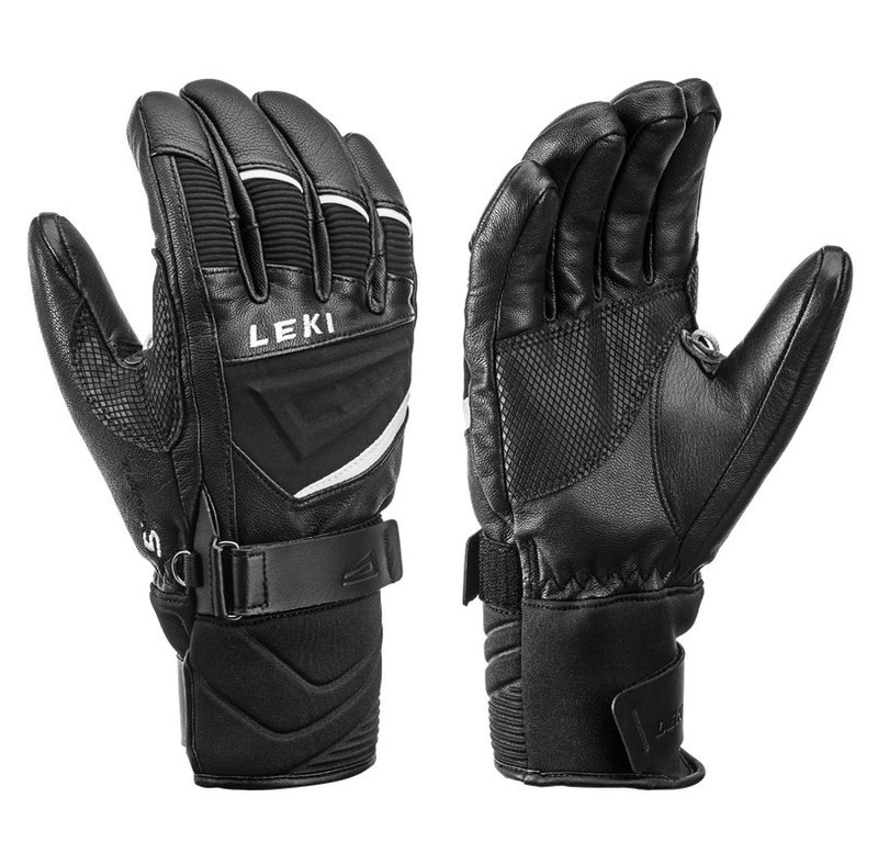 Rukavice LEKI Griffin S 649809302 black/white