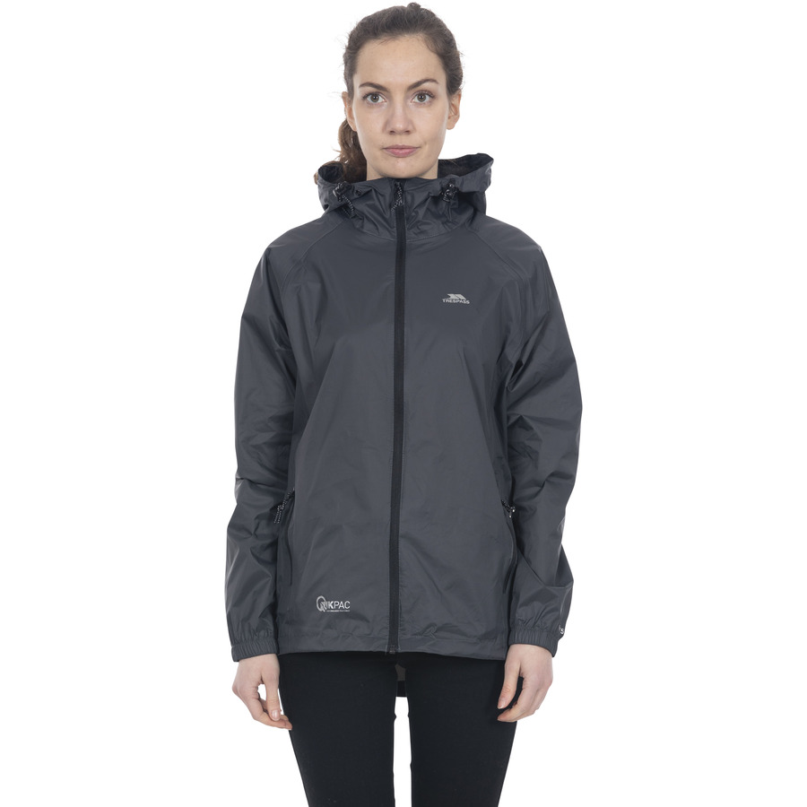 Unisex skládací bunda Trespass Qikpac Jacket  Flint  XS