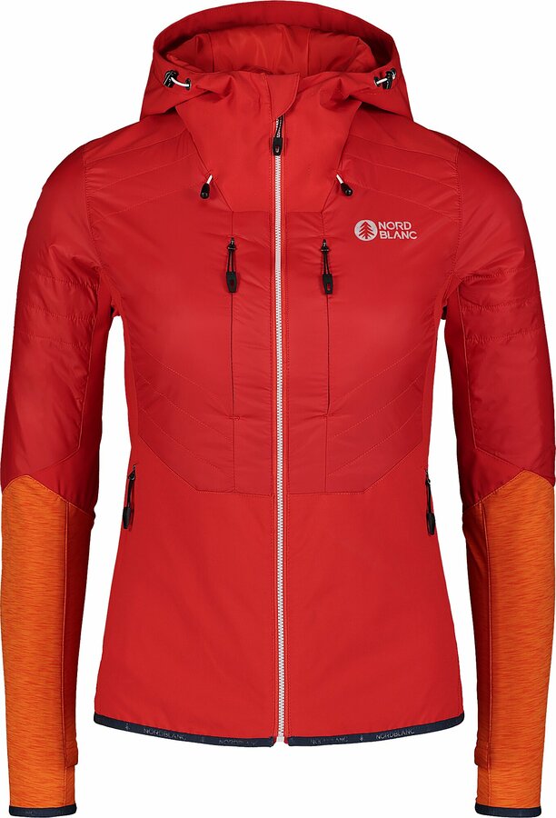 Dámská sportovní bunda Nordblanc Tailor červená NBWJL7555_MOC