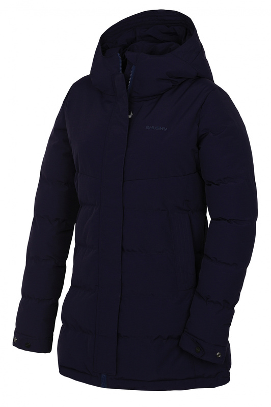 Dámský hardshell plněný kabátek Husky Nilit L tm. modrofialová