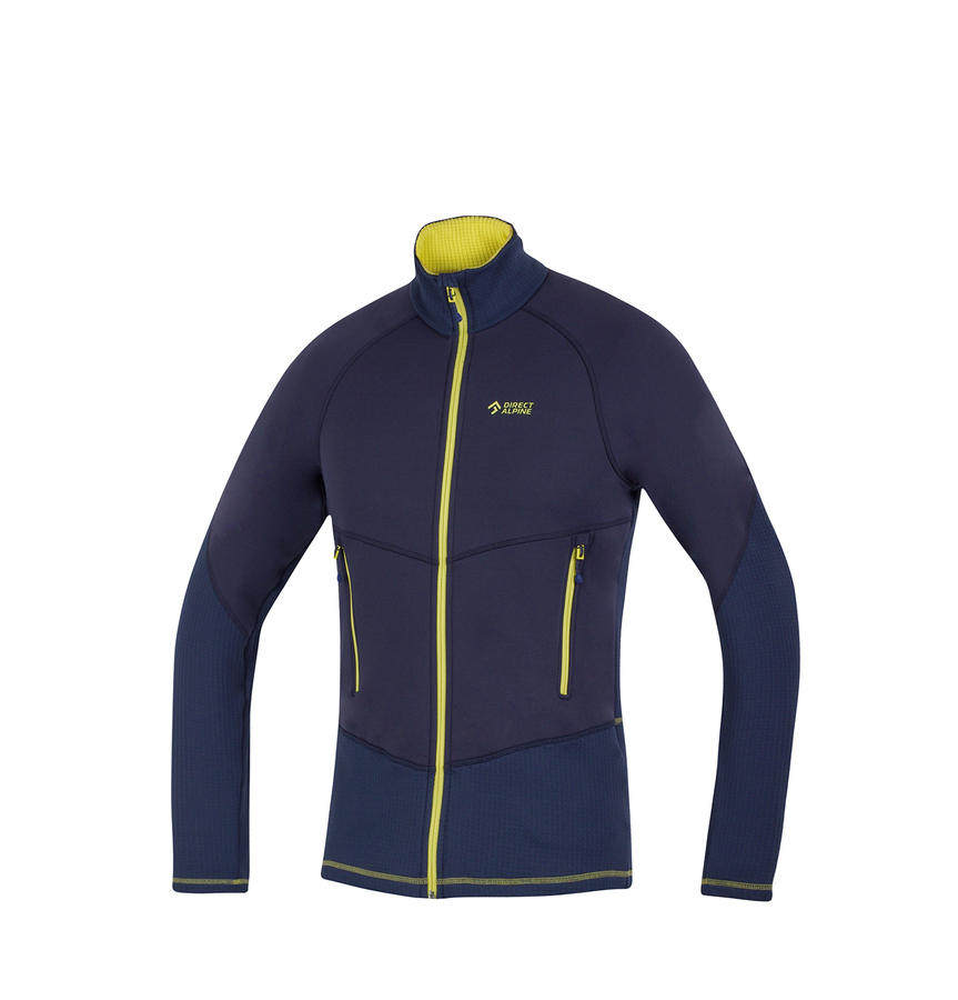 Mikina Direct Alpine Grid indigo/aurora