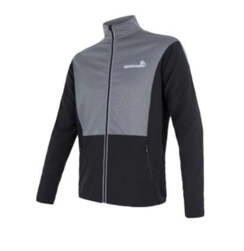 Pánská bunda Sensor Cross černá/šedá 17200085