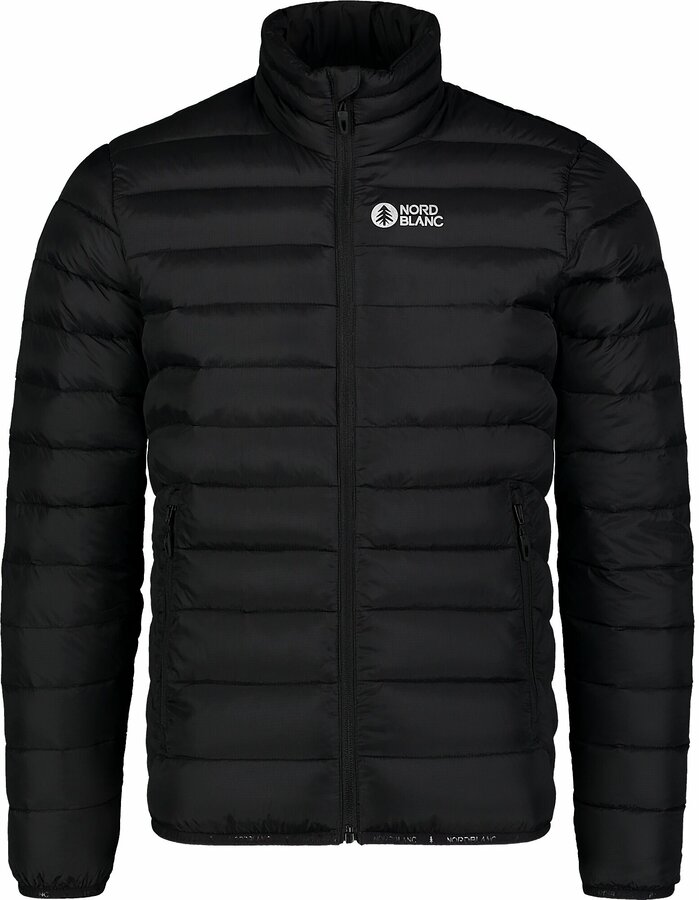 Pánská prošívaná bunda Nordblanc Highlander černá NBWJM7526_CRN