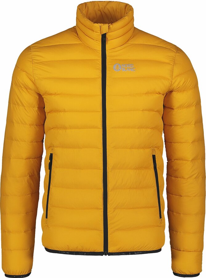 Pánská prošívaná bunda Nordblanc Highlander oranžová NBWJM7526_EOO