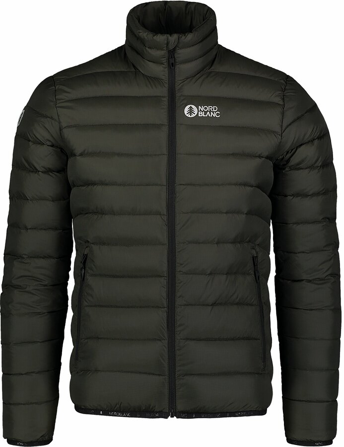 Pánská prošívaná bunda Nordblanc Highlander zelená NBWJM7526_MCZ