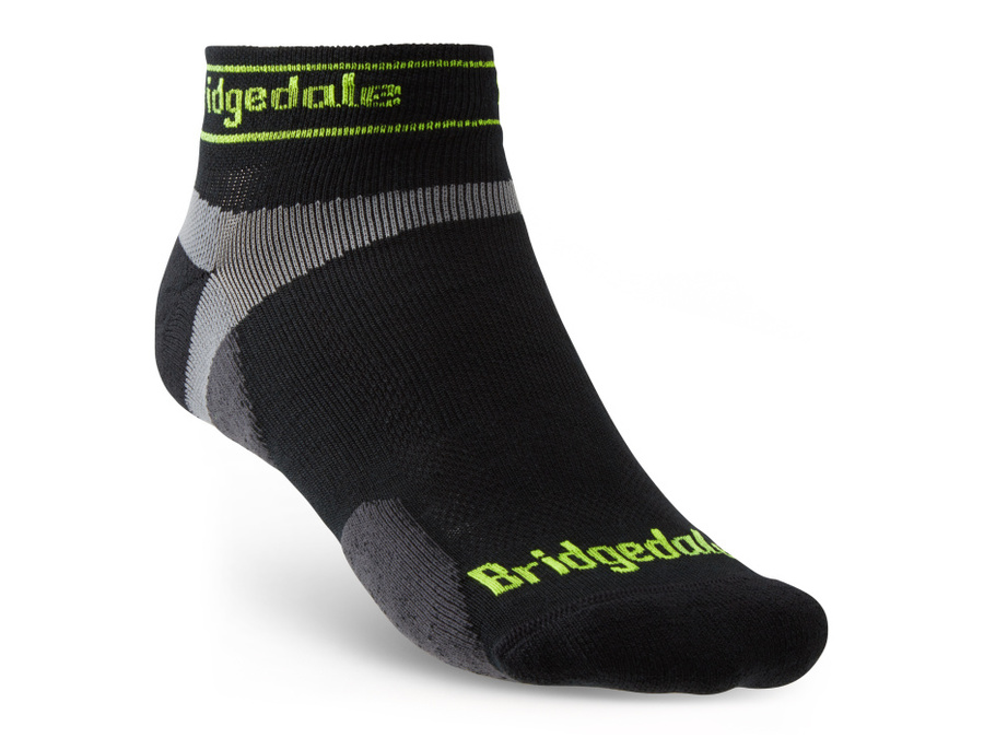 Ponožky Bridgedale TRAIL RUN UL T2 MS LOW Black/845