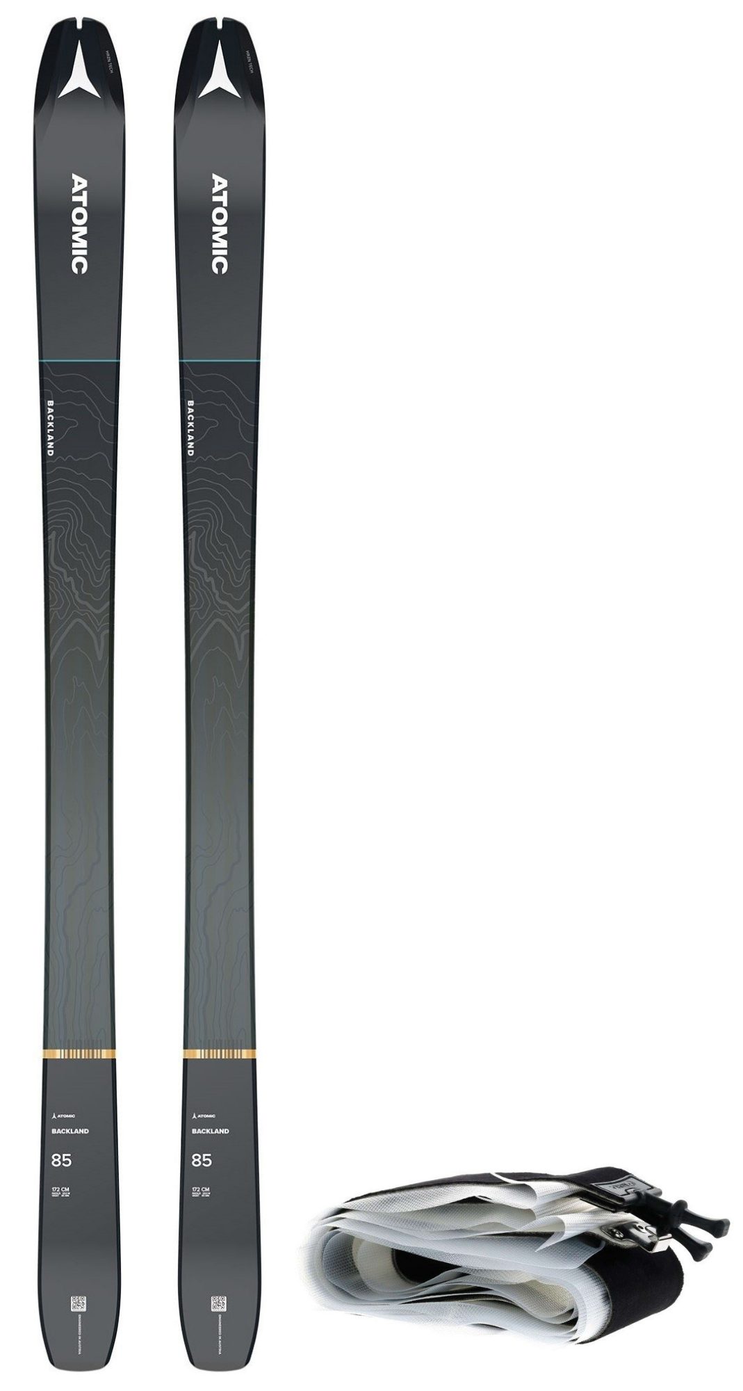 Set | Atomic Backland 85 + Kohla Backland 85 Skin 158 cm