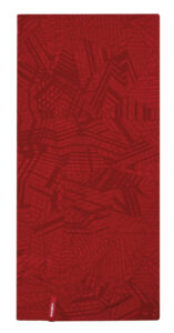 Multifunkční merino šátek Husky Merbufe červená