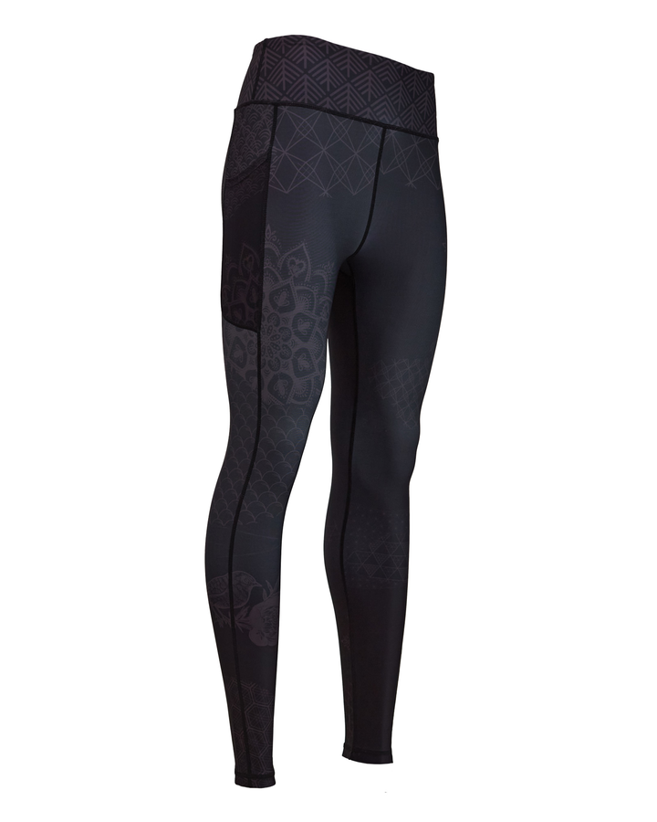 Dámské sportovní legíny Silvini Veroli WP1909 black