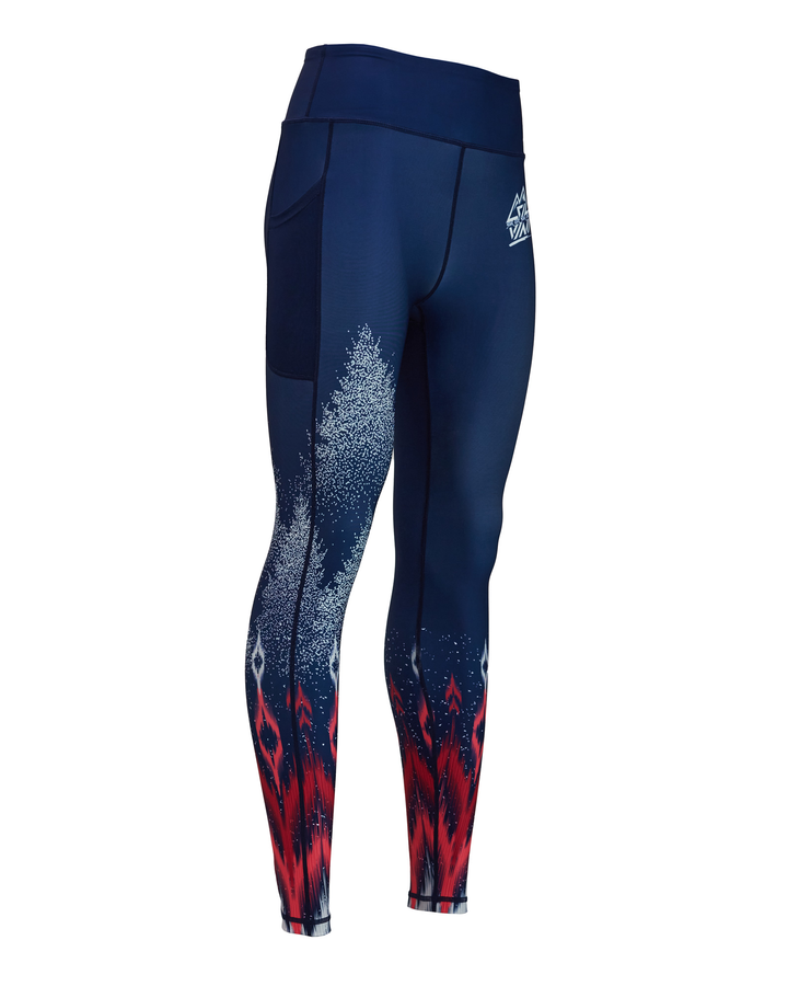 Dámské sportovní legíny Silvini Veroli WP1909 navy