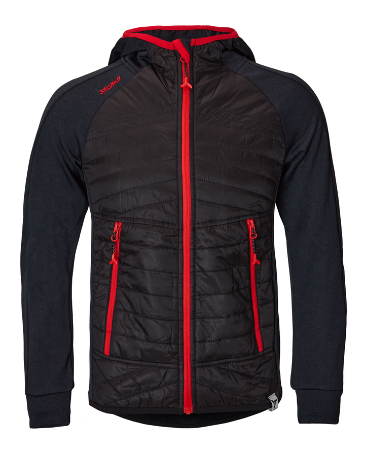 Dětská mikina z funkčního materiálu Silvini Trigno CJ1528 black