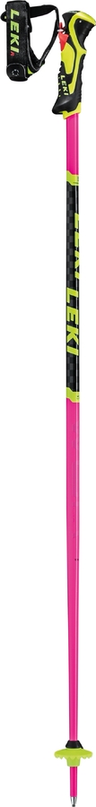 Dětské sjezdové hole Leki WCR Lite SL 3D dětské neonpink-black-neonyellow 65065852