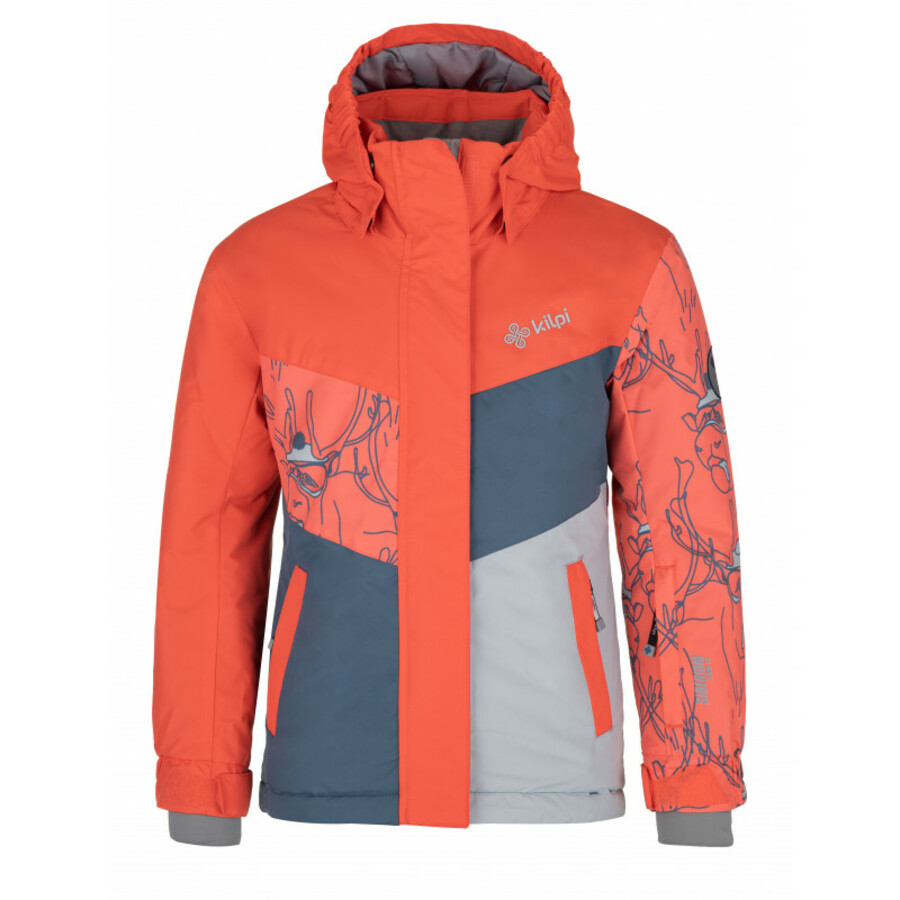 Dívčí lyžařská bunda Kilpi MILS-JG korálová