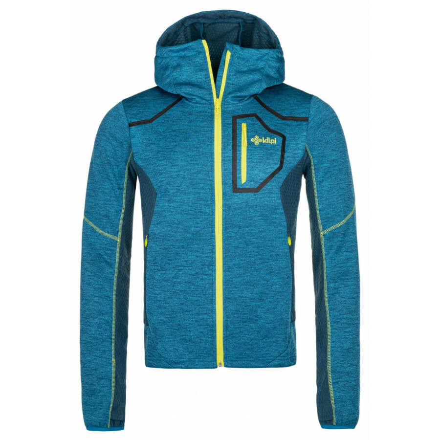 Pánská funkční mikina Kilpi ALANIS-M tyrkysová