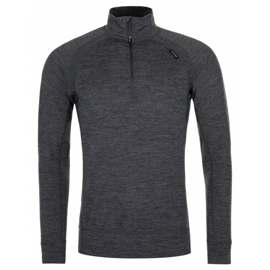 Pánské funkční triko s dlouhým rukávem Kilpi JAGER-M šedé