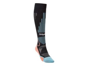 Ponožky Bridgedale Ski Lightweight Women´s black/coral/227