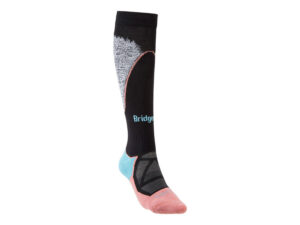 Ponožky Bridgedale Ski Midweight Women´s black/coral/227