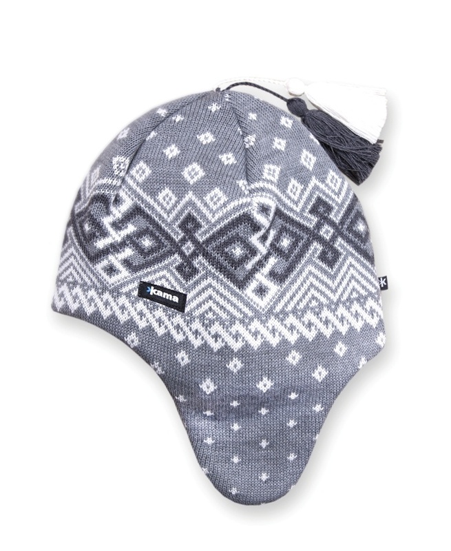 Čepice Kama AW25 109 šedá