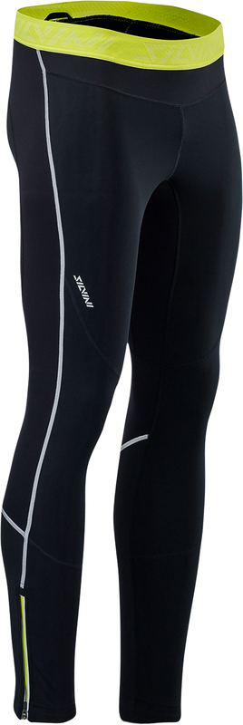 Pánské elastické kalhoty Silvini Movenza MP1706 black-lime