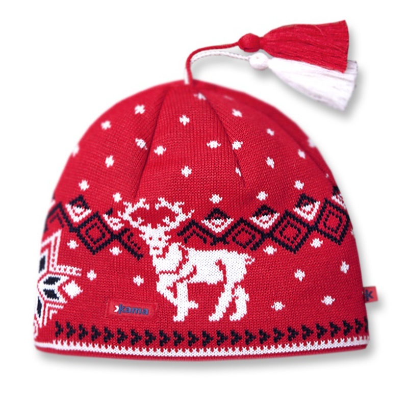 Čepice Kama AW09 104 červená