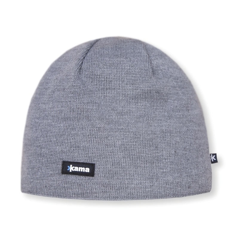 Čepice Kama AW19 109 světle šedá