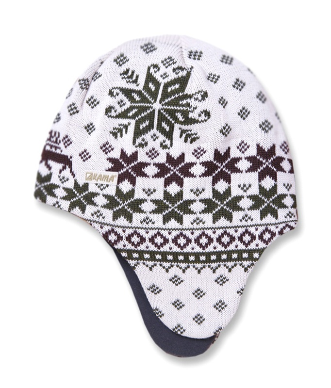 Čepice Kama LW40 112 přírodní - Windstopper