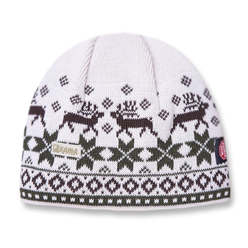 Čepice Kama LW41 112 přírodní - Windstopper