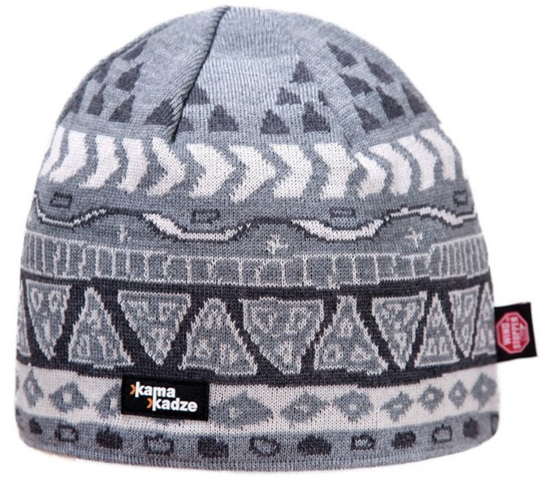 Čepice Kamakadze KW03 109 světle šedá