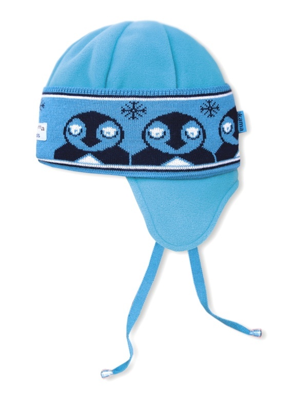 Dětská pletená čepice Kama B50 115 tyrkysová