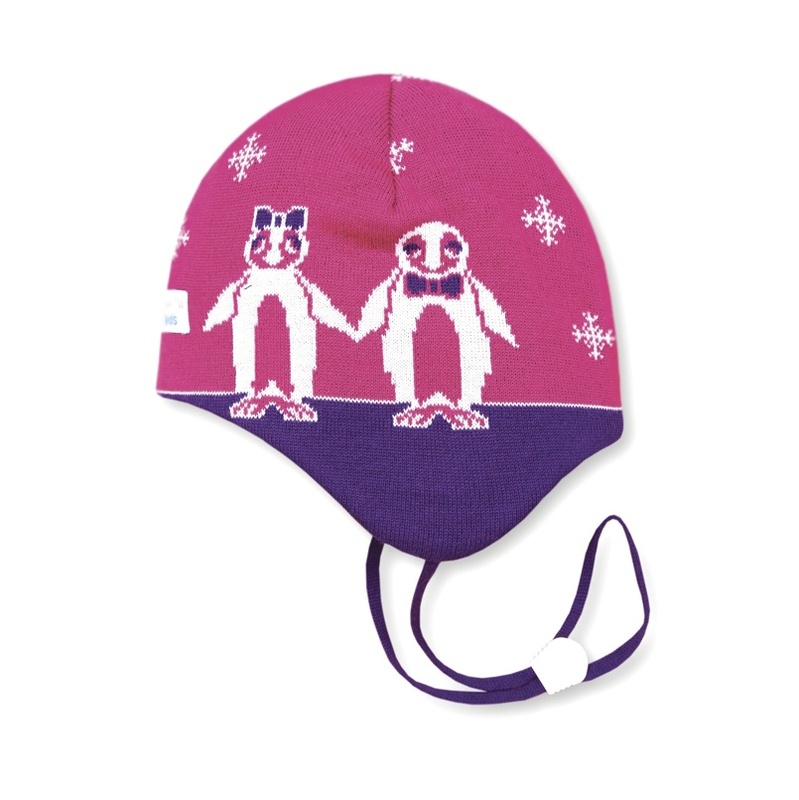 Dětská pletená čepice Kama B51 114 růžová