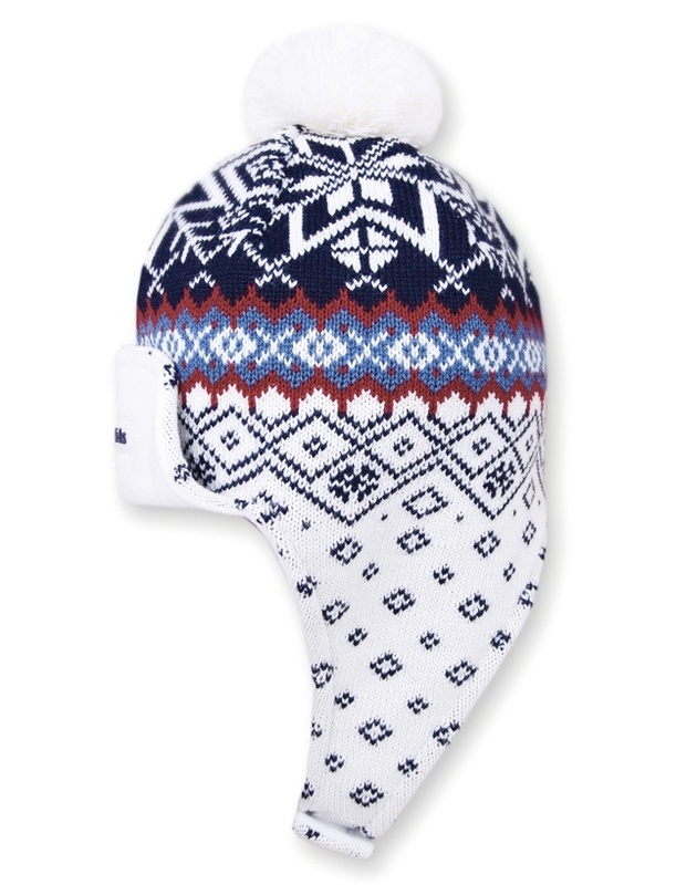 Dětská pletená čepice Kama B60 100 bílá